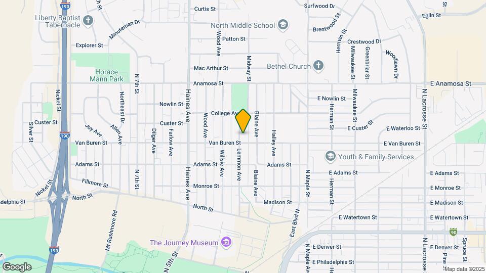 908 Lemmon Ave Map and Location Details