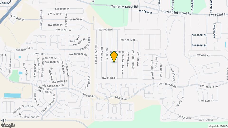 11143 SW 78th Ave Map and Location Details