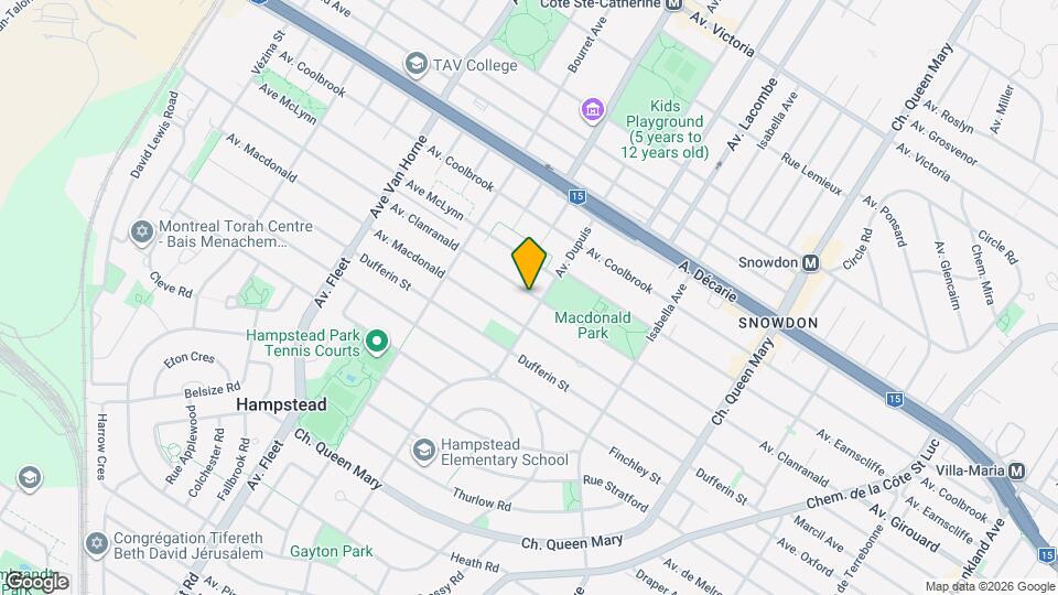 5512 Clanranald Av Map and Location Details
