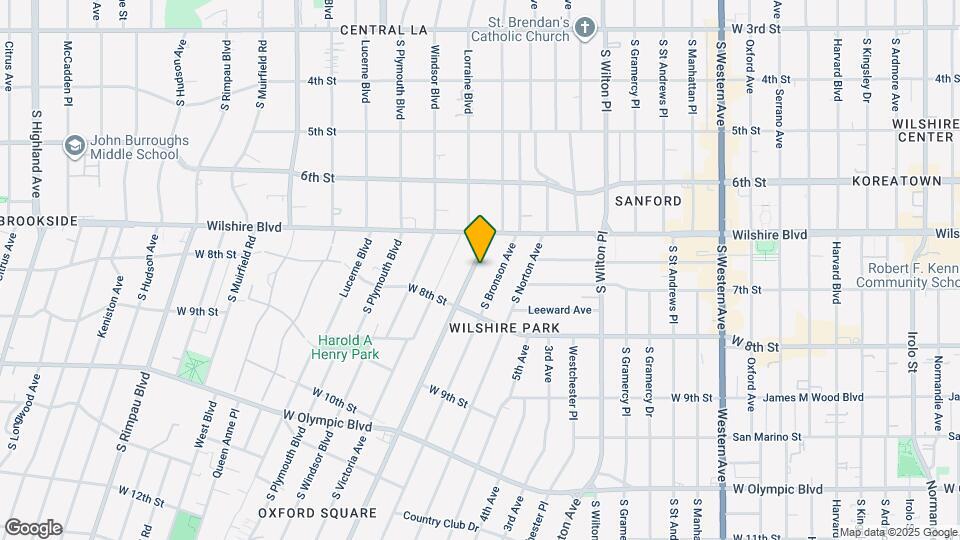 710 Crenshaw Blvd Map and Location Details
