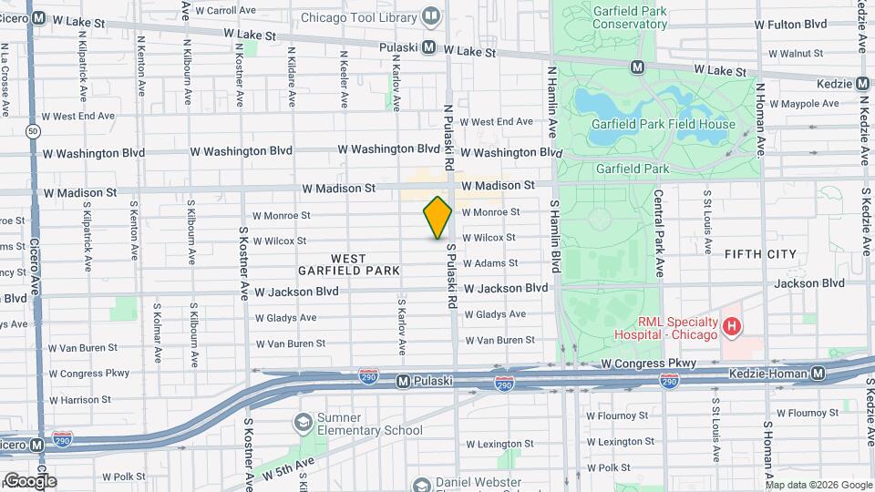 4015 W Wilcox St, Unit 1 Map and Location Details