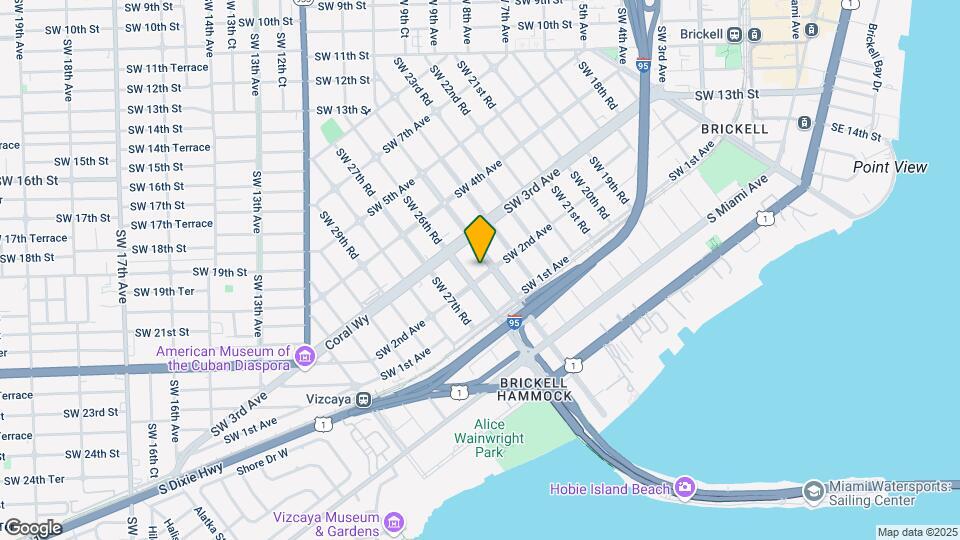 2510 SW 2nd Ave Map and Location Details