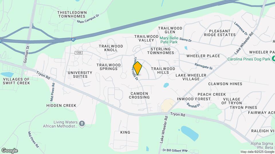 2449 Trailwood Hills Dr Map and Location Details