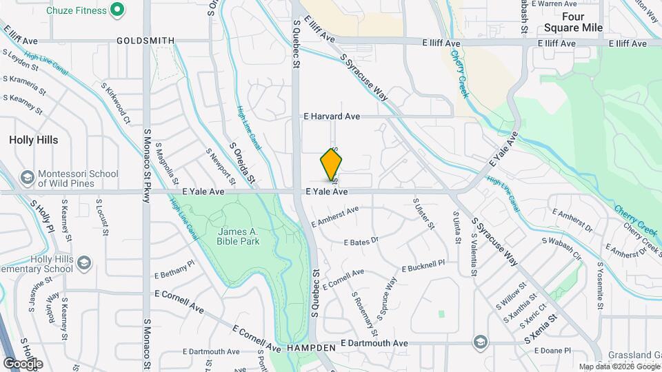 7494 E Villanova Pl Map and Location Details