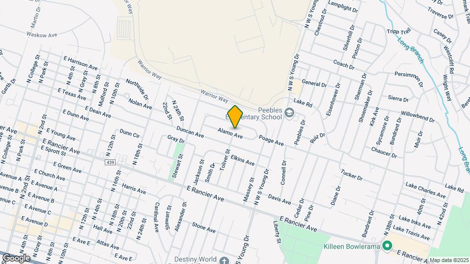 1801 Alamo Ave Mapa y Detalles de la Ubicación