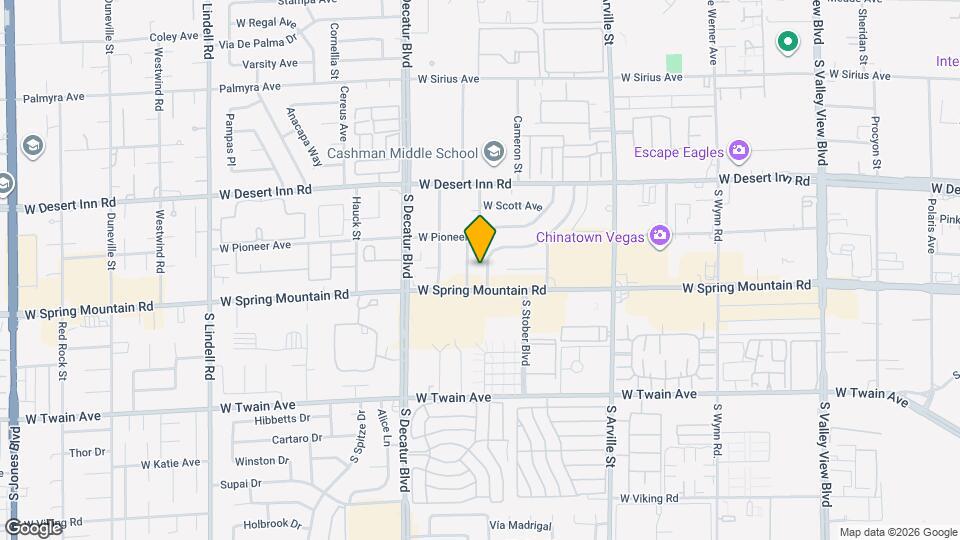 3481 S Myrtle Ave Map and Location Details