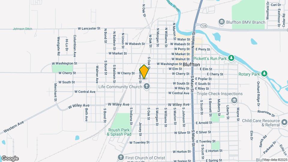 615 W South St Map and Location Details