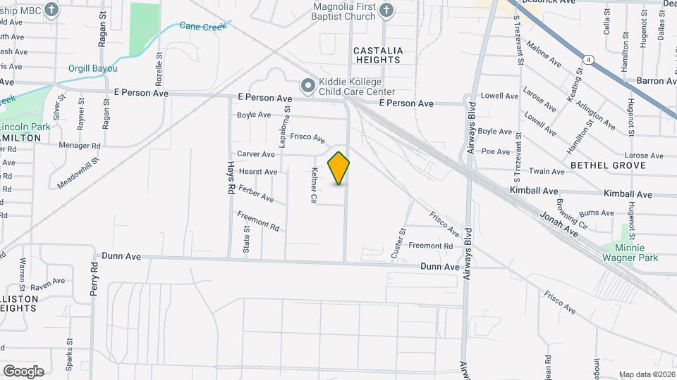 1831 Castalia St Map and Location Details