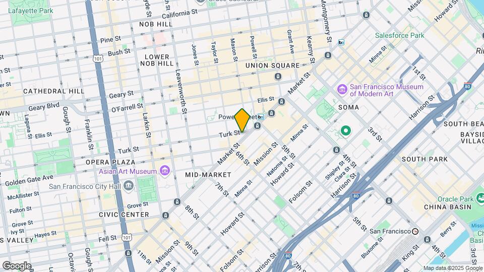 960 Market St Mapa y Detalles de la Ubicación