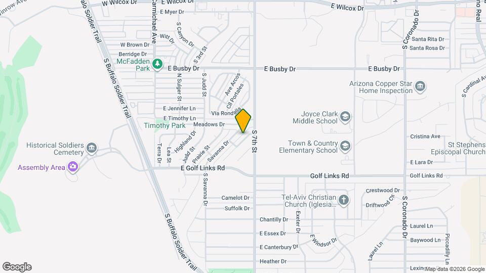 749 Steppe Pl Map and Location Details