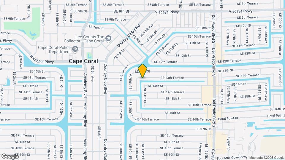 1126 SE 13th Terrace Mapa y Detalles de la Ubicación