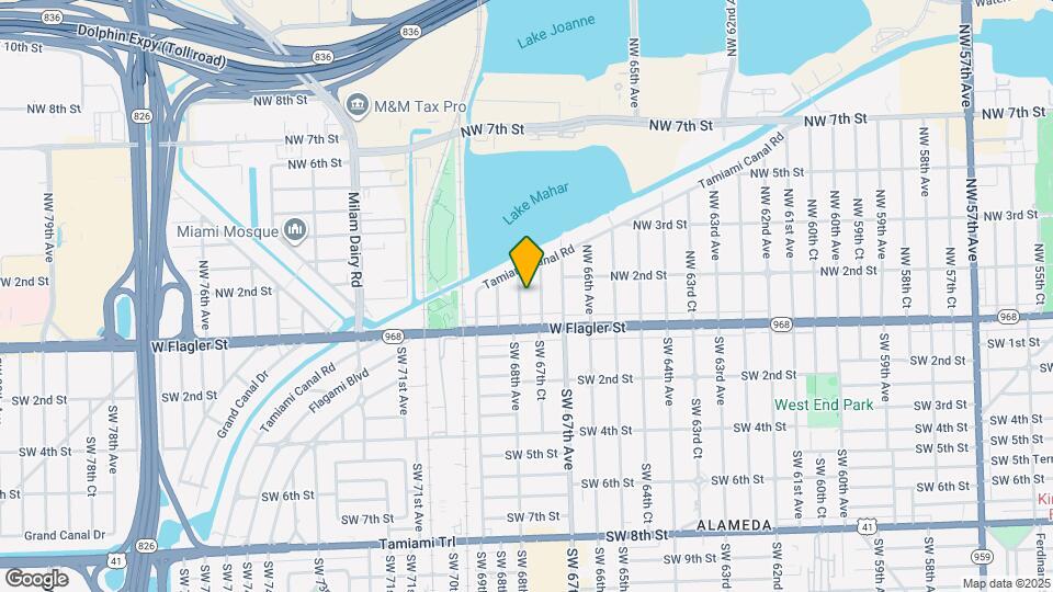 121 NW 68th Ave Mapa y Detalles de la Ubicación
