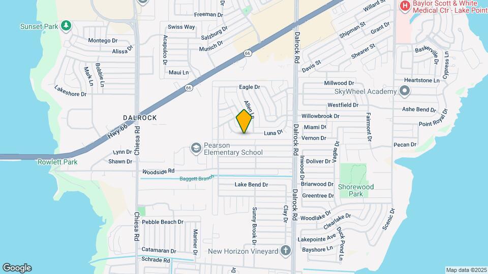 8206 Luna Dr Map and Location Details