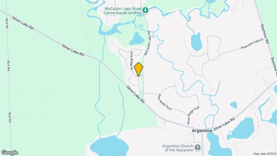 15621 Pine Ridge Dr Mapa y Detalles de la Ubicación