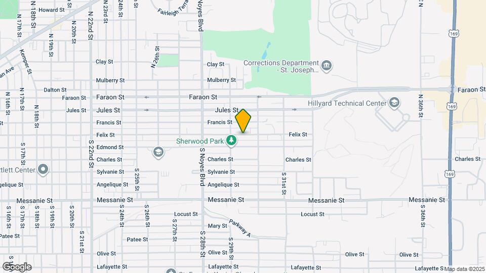 2912 Felix St Map and Location Details