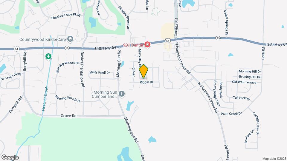 9760 Riggin Dr Map and Location Details