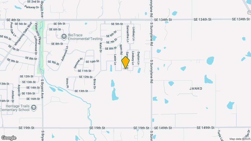 1129 Samantha Ln Map and Location Details