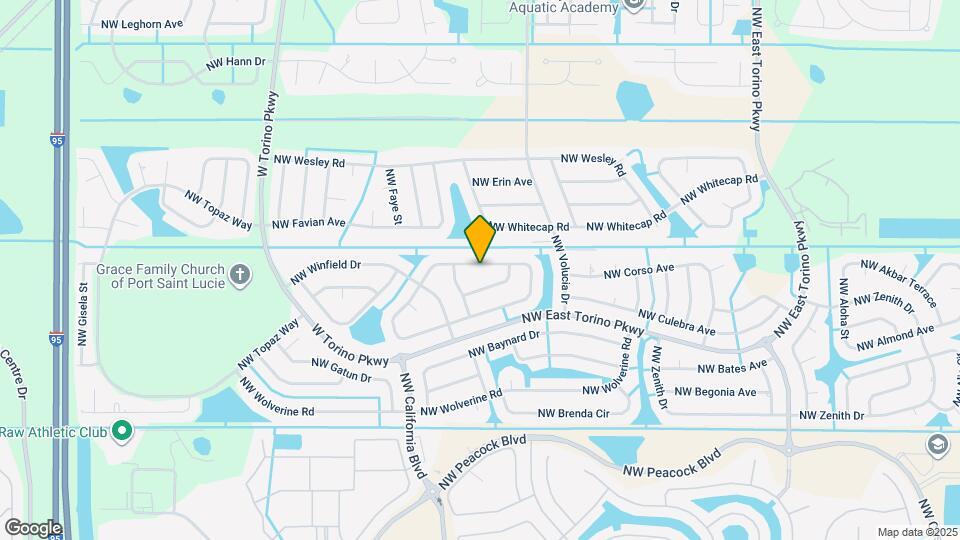 6122 NW E Deville Cir Map and Location Details