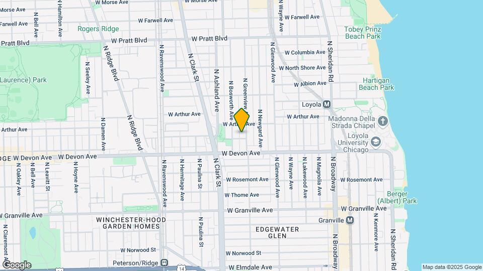 1503 W Schreiber Ave Map and Location Details