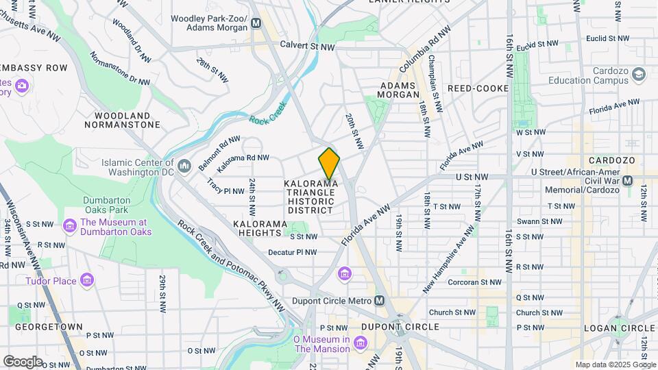 2145 California St NW Map and Location Details