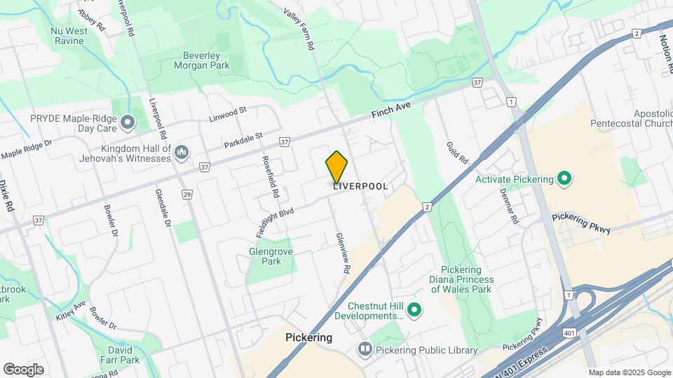 1492 Fieldlight Blvd Map and Location Details