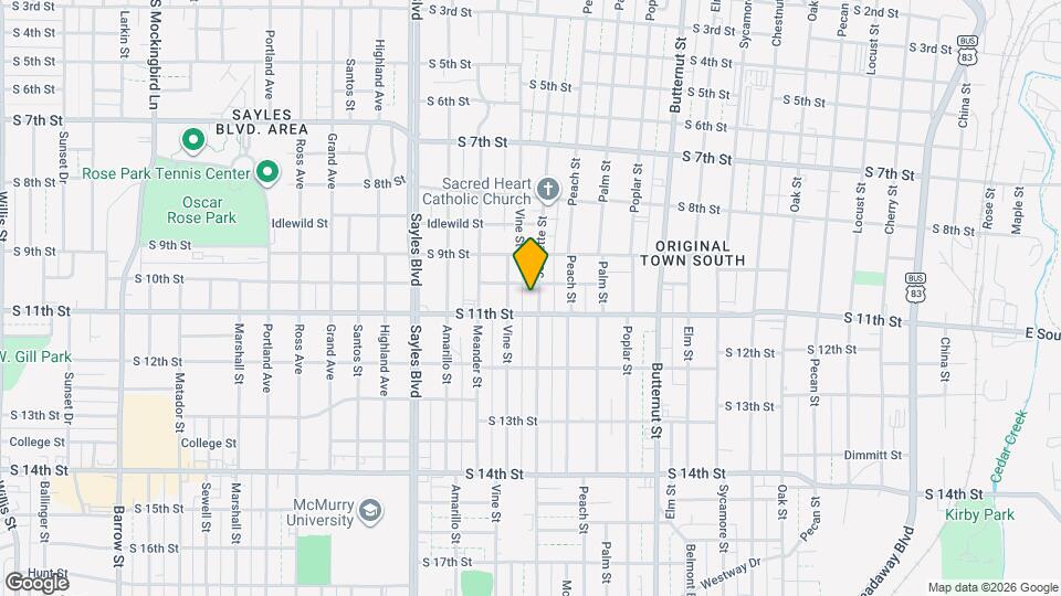 1026 Jeanette St Map and Location Details