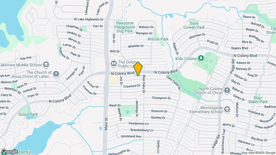 4921 Ashlock Dr Map and Location Details