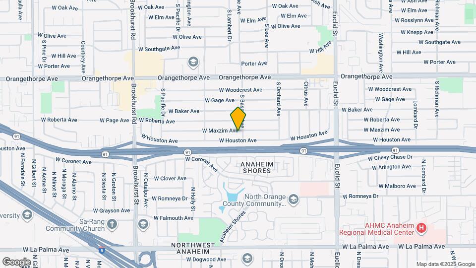 1406 W Maxzim Ave, Unit 1406A Map and Location Details