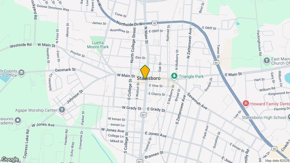 9 S Main St Map and Location Details