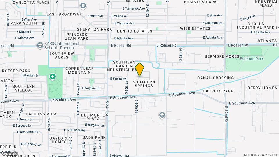 2603 E Fraktur Rd Map and Location Details