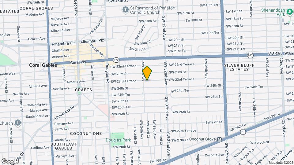 3362 SW 23rd Terrace Map and Location Details