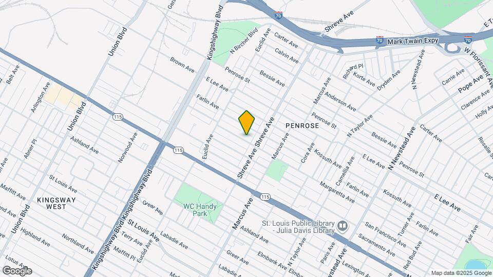 4829 Margaretta Ave Map and Location Details