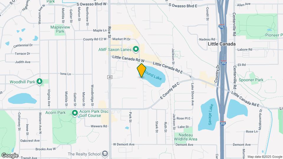 5 Round Lake Trail Mapa y Detalles de la Ubicación