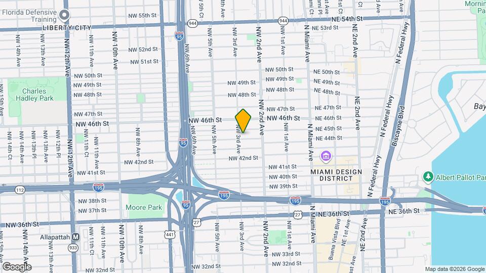 285 NW 44th St Mapa y Detalles de la Ubicación