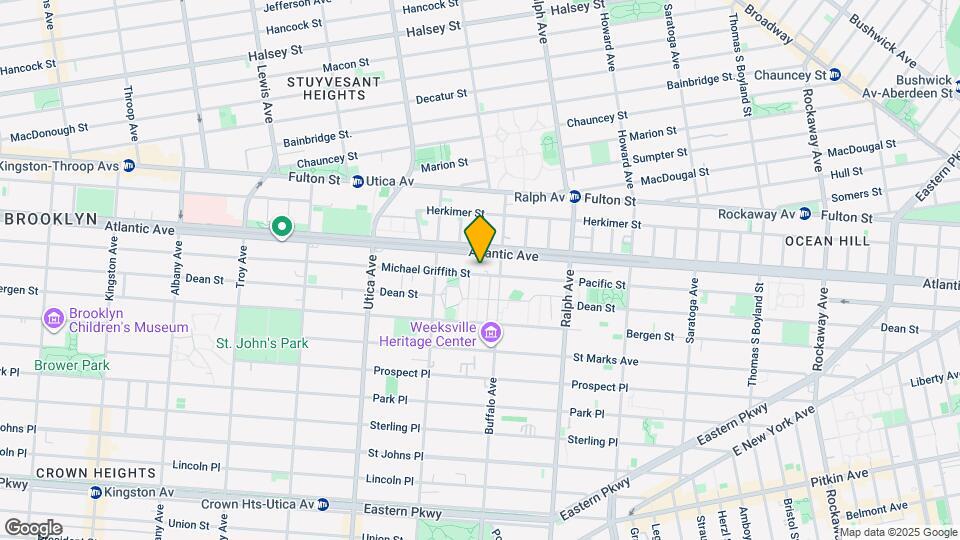 1907 Pacific St Map and Location Details