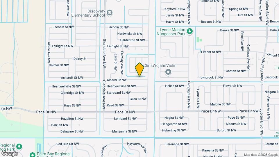 1427 Alberni St NW Map and Location Details