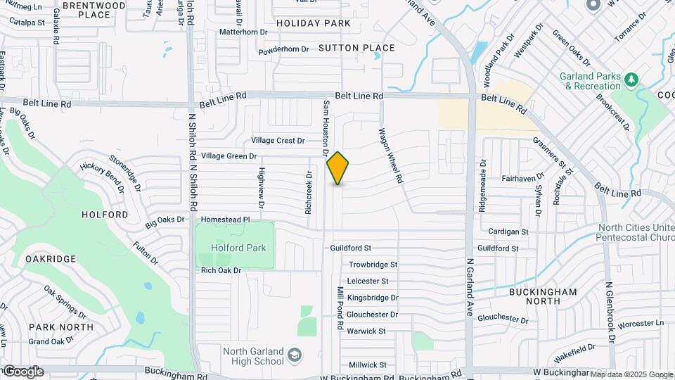 2609 Mill Pond Rd Mapa y Detalles de la Ubicación