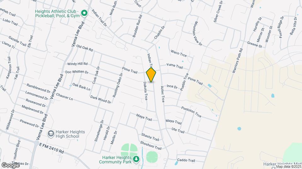 1616 Indian Trail Map and Location Details