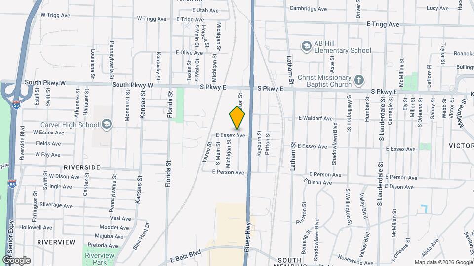 1573 Barton St Map and Location Details