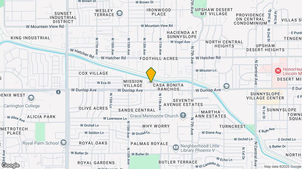 1240 W Dunlap Ave Map and Location Details