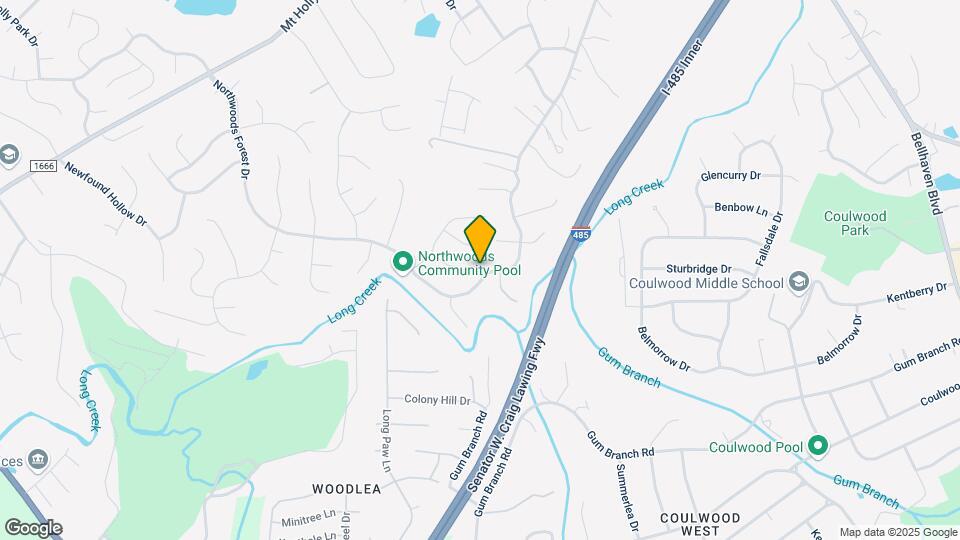 9914 Northwoods Forest Dr Map and Location Details