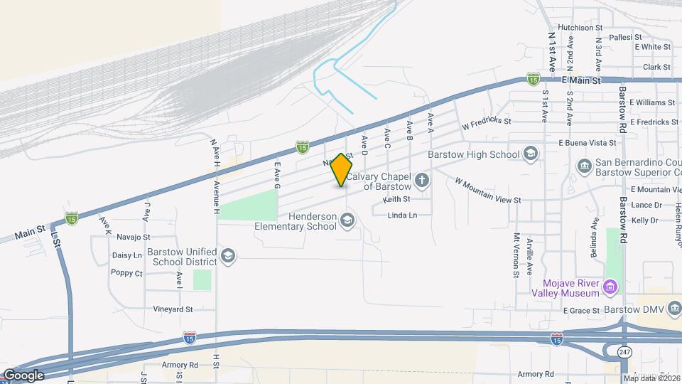 1111 Flora St Map and Location Details