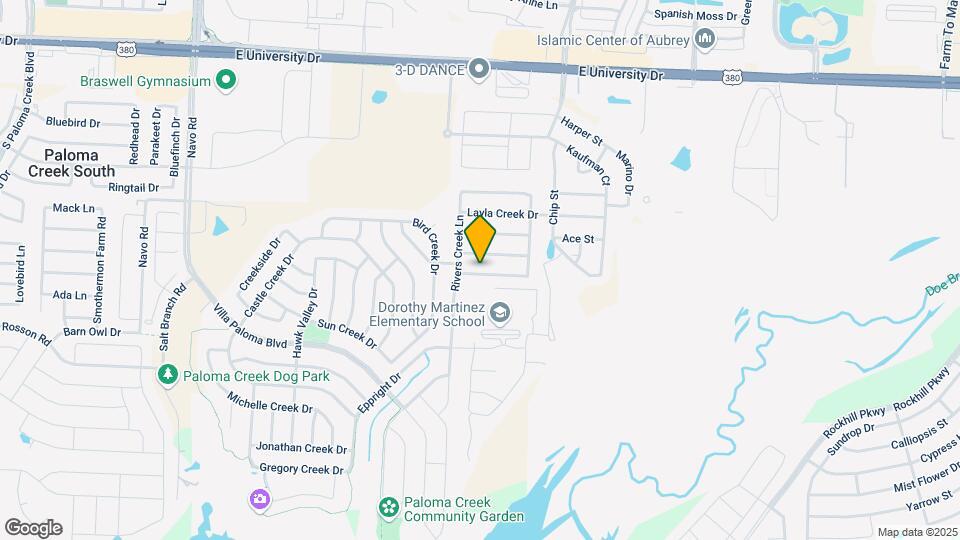 3021 Adrian Creek Dr Map and Location Details