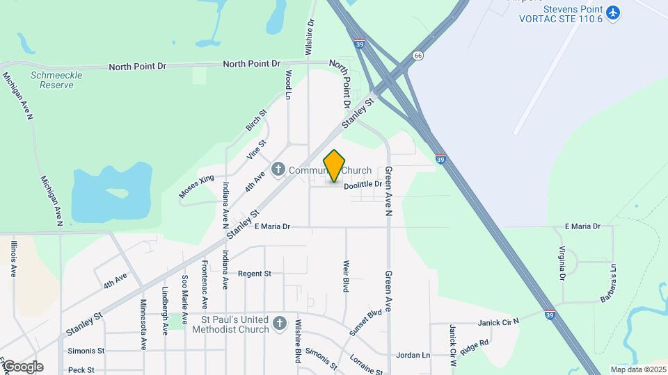 3705 Doolittle Dr Map and Location Details