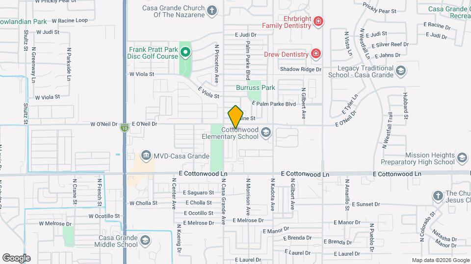 1680 N Cameron St Map and Location Details