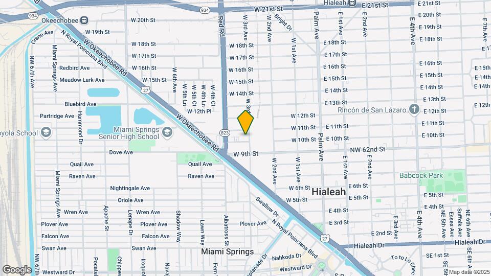 313 W 10th St Map and Location Details