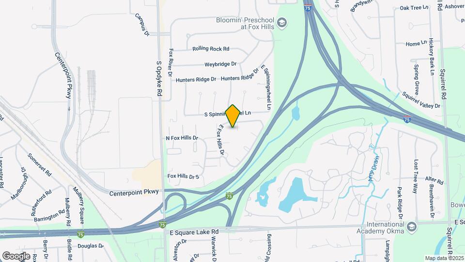 706 E Fox Hills Dr Map and Location Details
