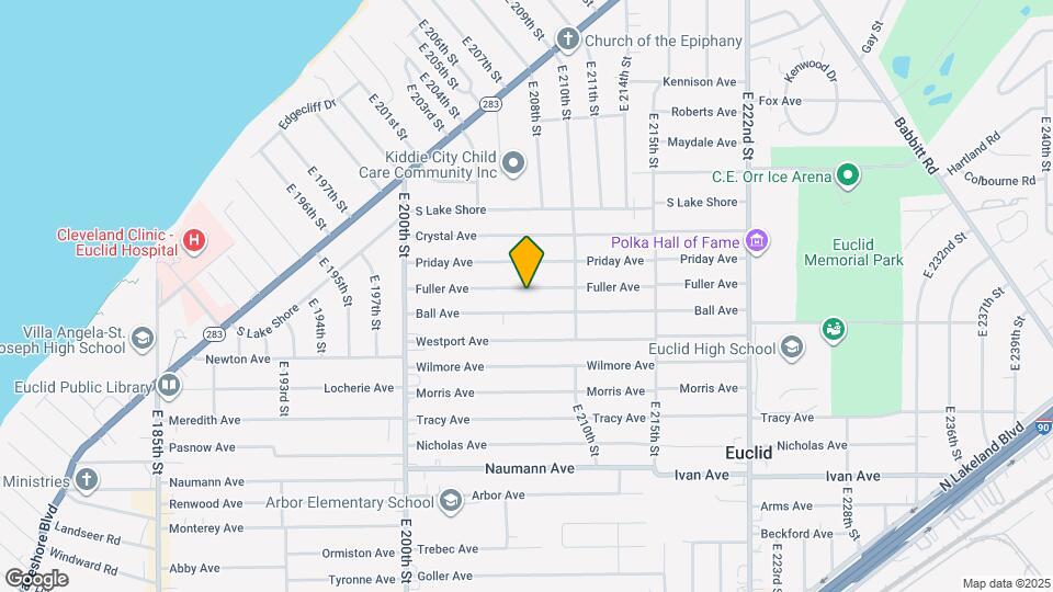 20770 Fuller Ave Map and Location Details