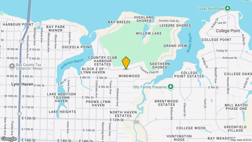 3234 Country Club Dr Map and Location Details