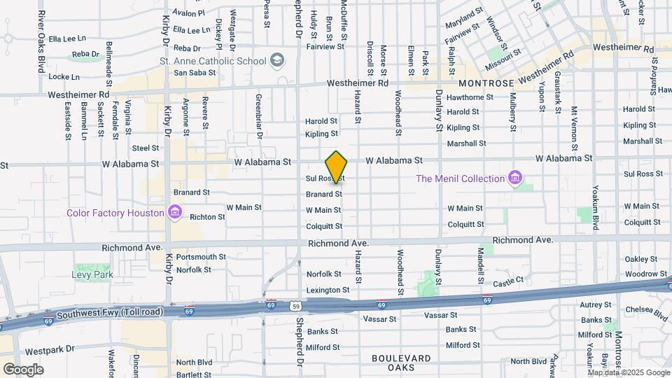 3910 McDuffie Map and Location Details